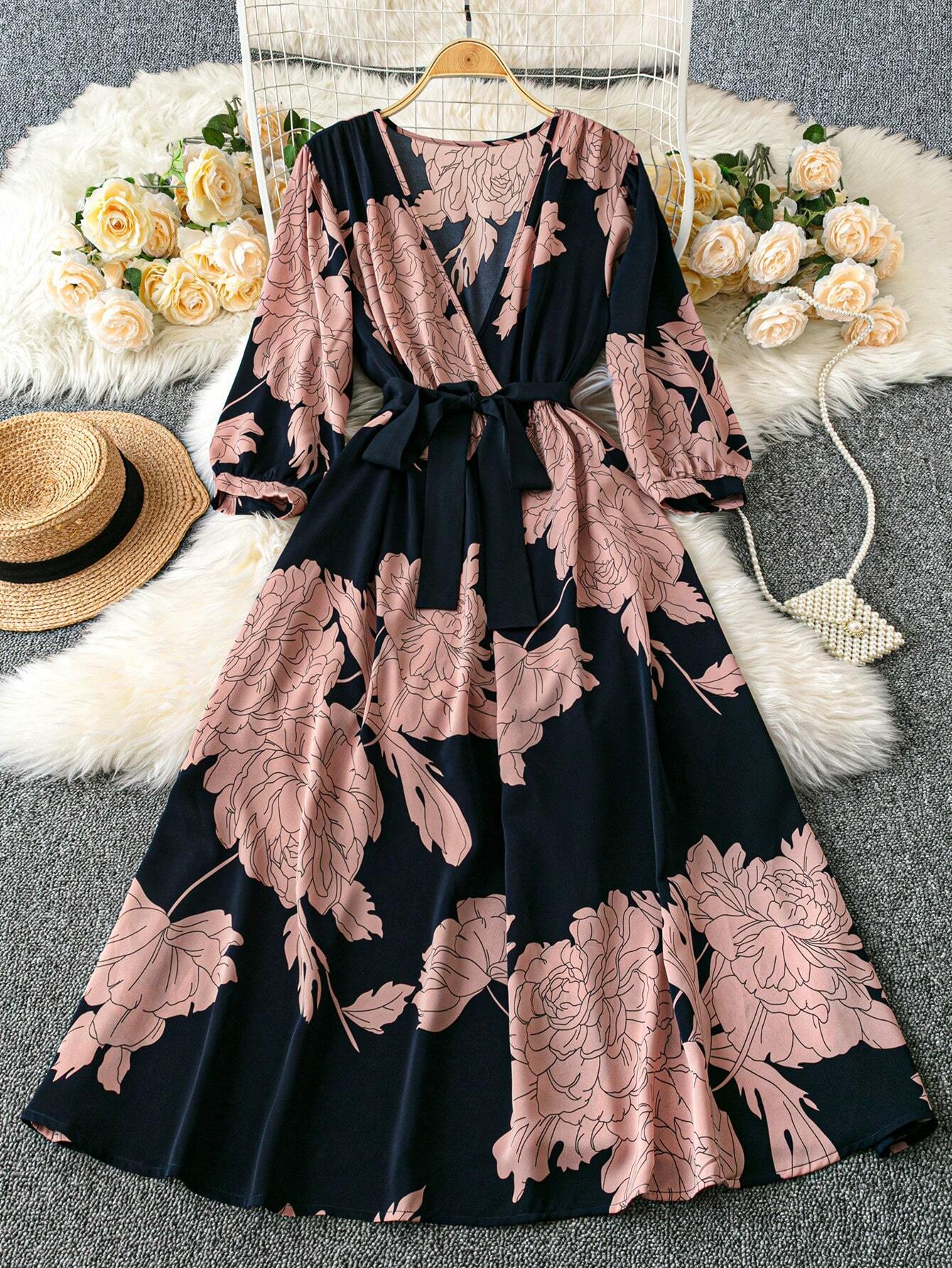 peplum drop waist midi dress Drop Waist Peplum Midi Dress