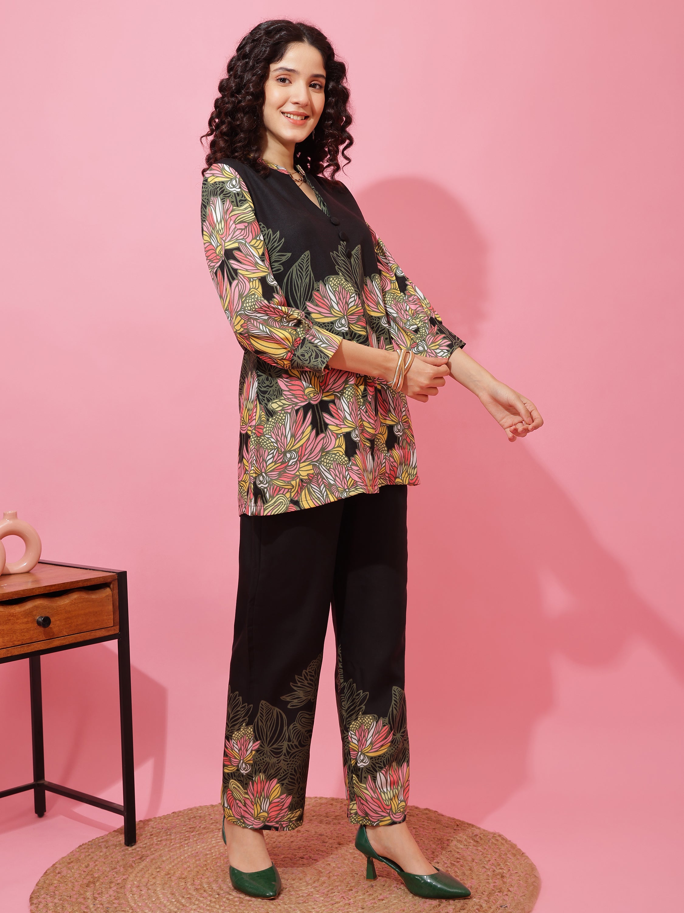 Women’s Top & Pant Co-Ord Set with Comfortable Fit