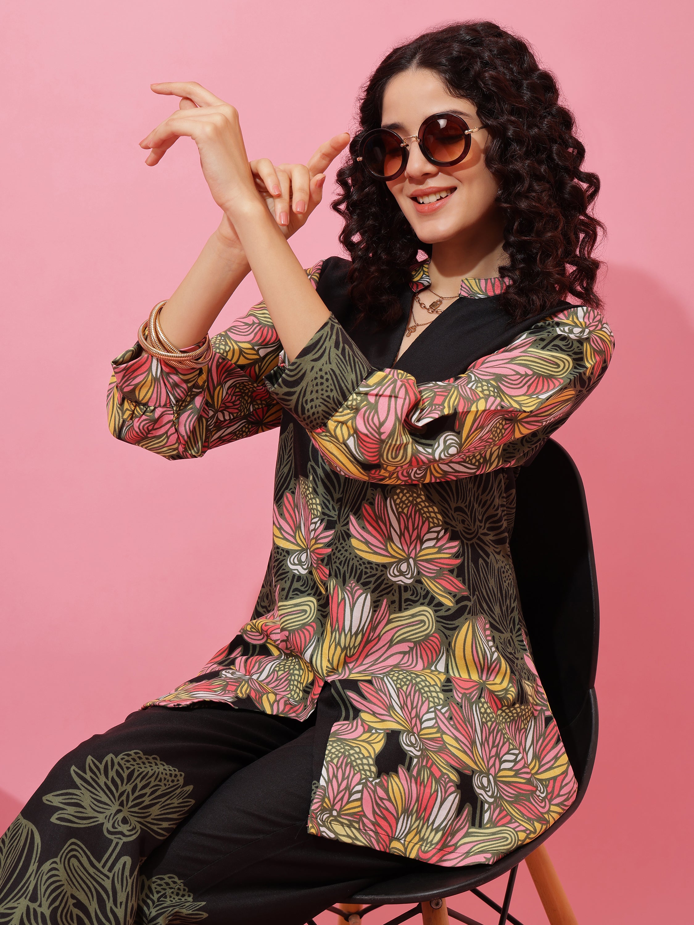 Women’s Top & Pant Co-Ord Set with Comfortable Fit