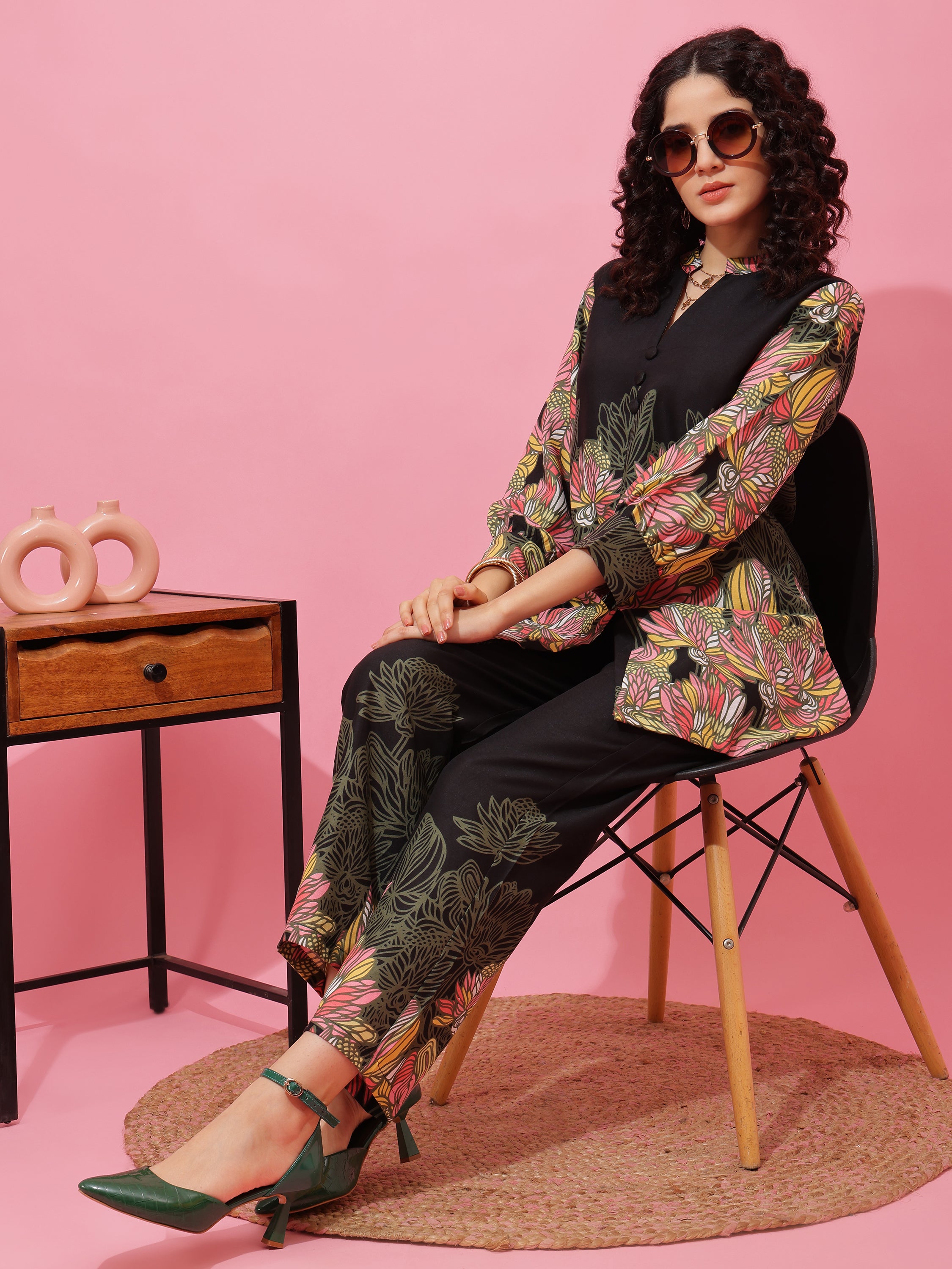 Women’s Top & Pant Co-Ord Set with Comfortable Fit