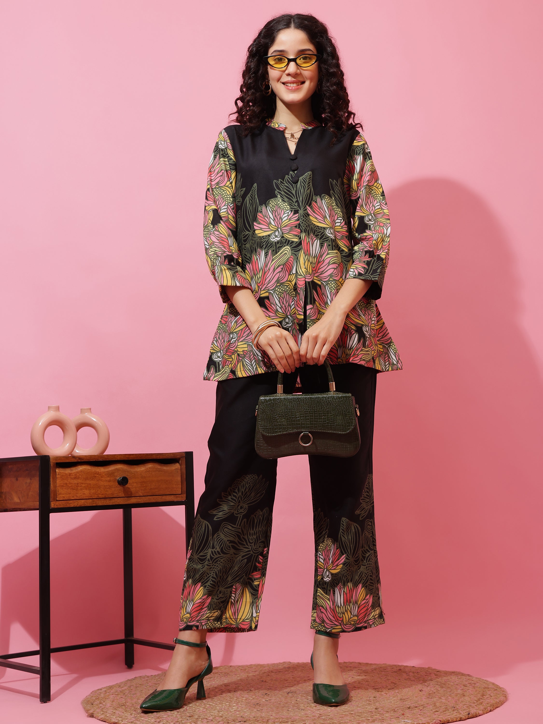 Women’s Top & Pant Co-Ord Set with Comfortable Fit